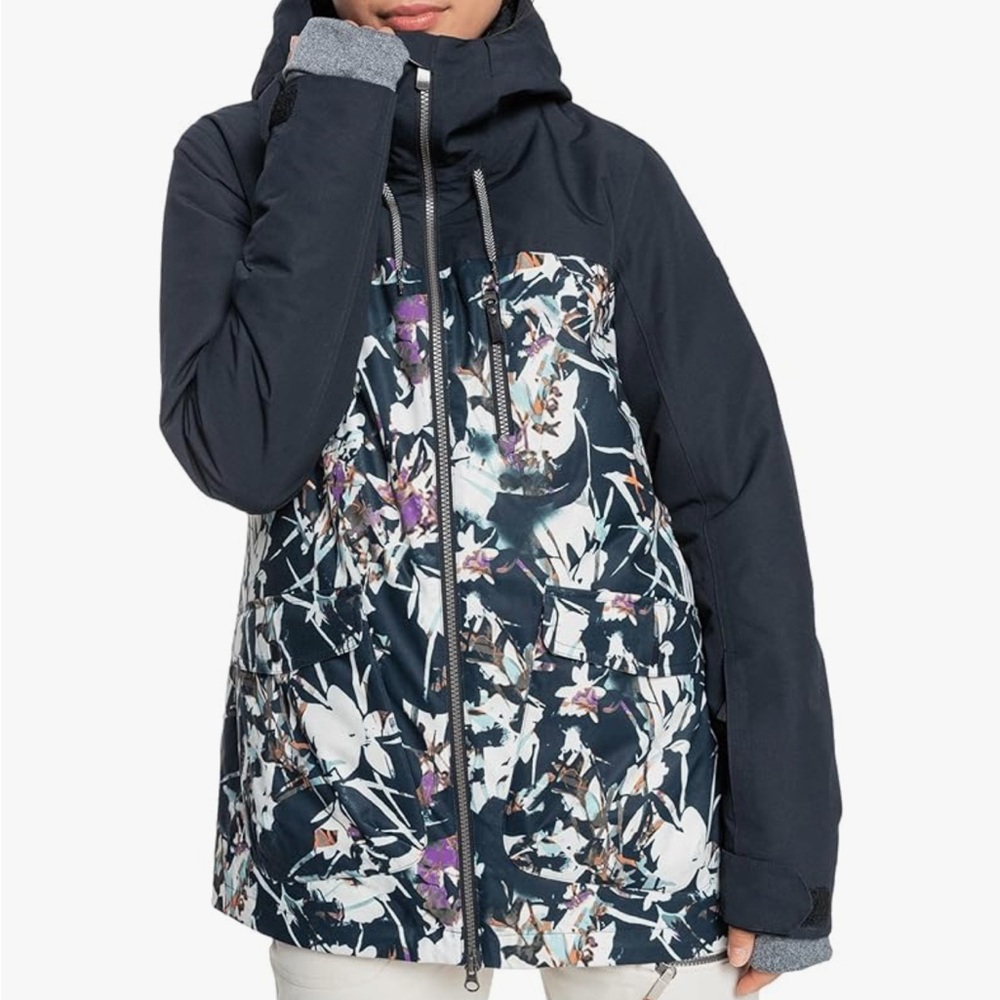 NWT Roxy Women's Stated PrimaLoft Insulated Jacket true black superlights